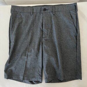 PGA TOUR Men's 33 Flat Front Golf Shorts Dark Gray